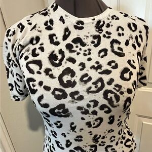 YEMAK Leopard Print Women's Top